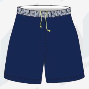 China Digital Sublimation 5xl Navy Blue Rugby Shorts Moisture Wicking wholesale