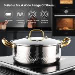 New Arrival Soup & Stock Pot Induction Cookware Kitchen Pots 304 Stainless Steel