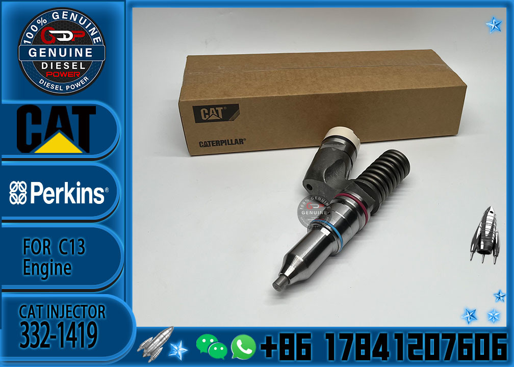 Excavator Injector 3321419 332-1419 10R-1258 For C13 Engine Parts Diesel Nozzle Assembly