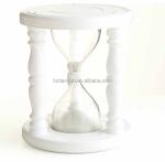 Kids Wooden Hourglass Stool Size Customized ISO9001 Approved