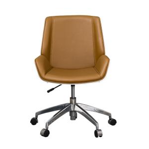 China Elegant Wooden Ergonomic Folding Office Chair Luxury Manager Executive Business Furniture wholesale