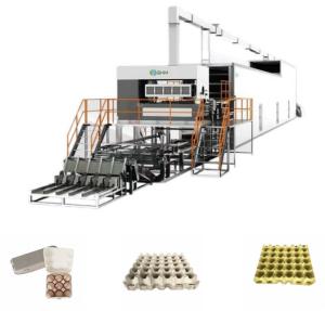 China Paper Tray Making Machine Pulp Molding Egg Tray Machine wholesale