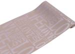Non woven Washable Wallpaper Purple Color LOVE English Letters Wallpaper