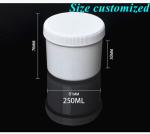 150g 250g 500g 1000g Empty Black White Blue Single Wall PP Plastic Cosmetic Skin