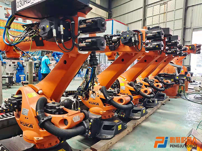KR240R2900 Used Kuka Robots 6 Axis Automatic Palletizing Material Handling Manipulator