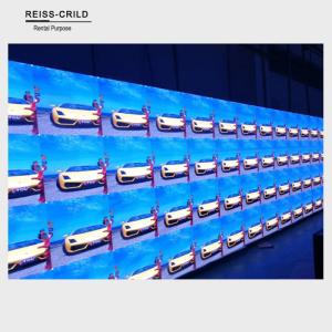 China High Brightness Indoor Rental LED Display , Stage Rental LED Display Inside wholesale