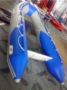 China Beautiful Ocean Clear Bottom Kayak , Transparent 3 Person Fishing Boat wholesale
