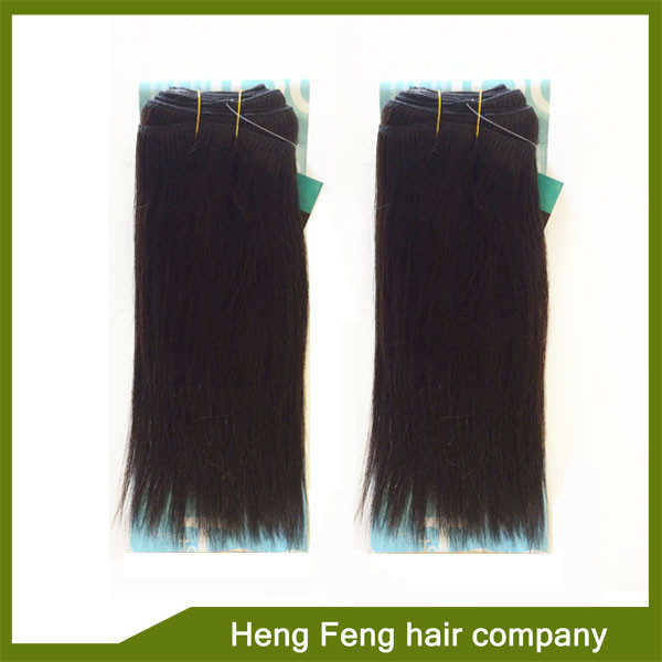 Kanekalon Synthetic Hair Wigs Silky Straight Hair Weave For Black Women