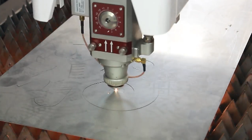 Max Cutting Speed 50 M/Min 1500W Fiber Laser Cutting Machine