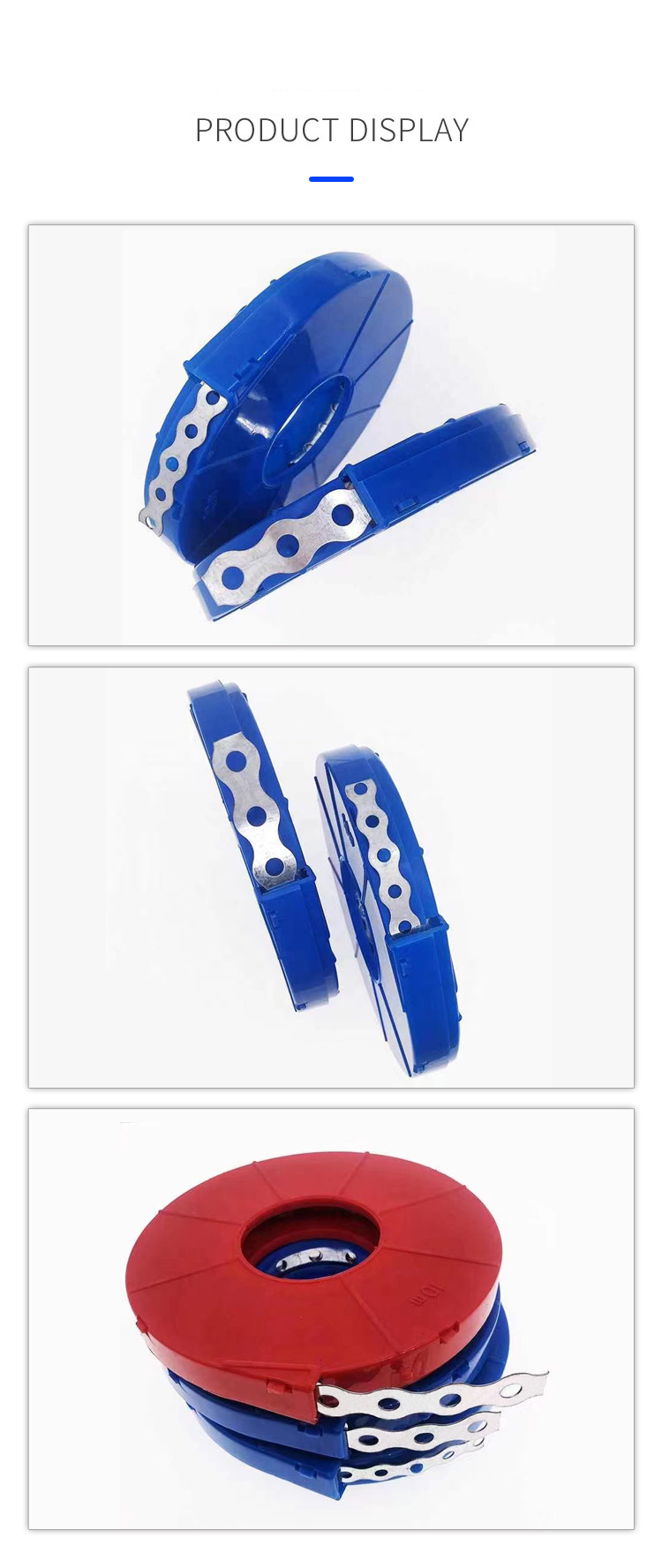 100% QC Passed High Durability Perforated Steel Tape Plastic Sprayed Tape Metal White and Long-lasting Performance 12mm Width