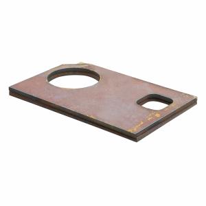 China Black Metal Carbon Steel Plate CNC Cutting Service Flame Cutting Parts wholesale