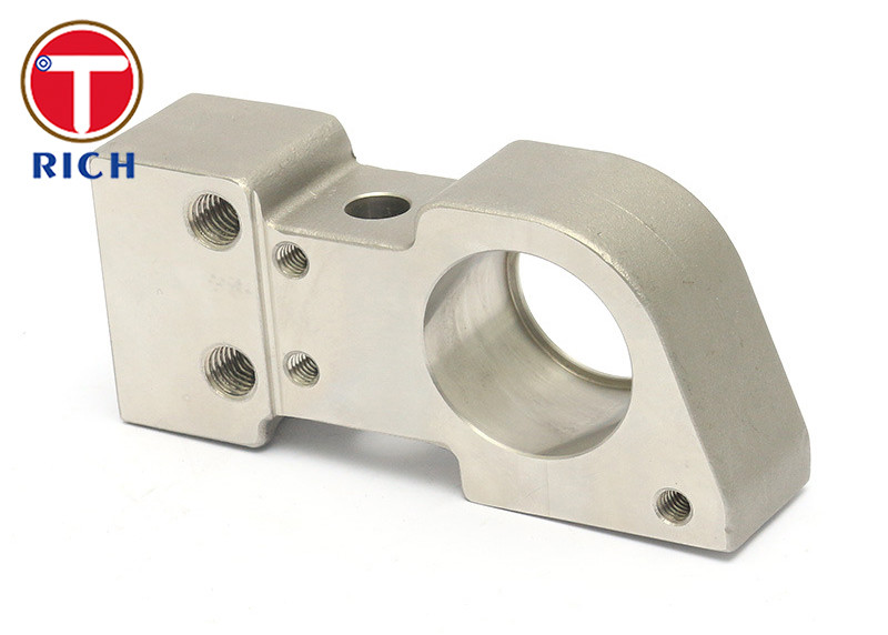 CNC Lathe Machining Left And Right Guide Blocks Water Glass Casting Alloy Steel Castings