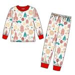 Kids Christmas Pajamas Children Sleepwear Children's Pajama Sets Girls And Boys