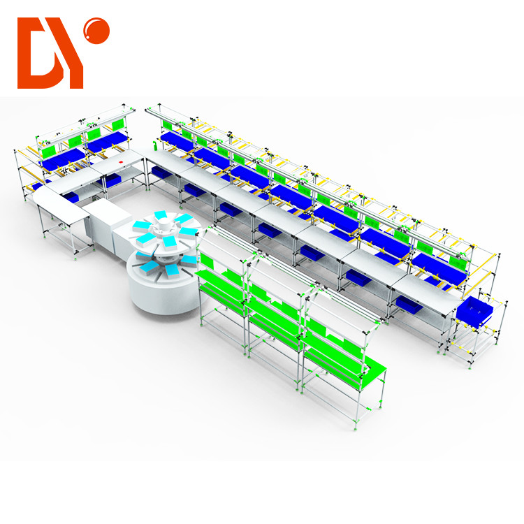 Adjusted Speed Flexible Assembly Lines , Automated Production Line Anti - Corrosion
