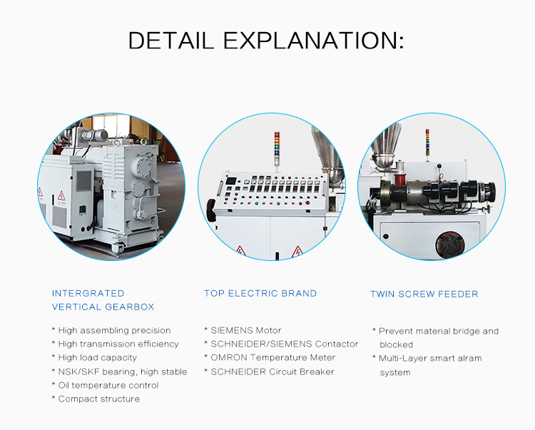 200-315MM PVC Pipe Production Line for Plastic Pipe Making 440V