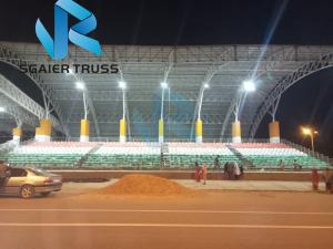 China Galvanized Steel Grandstand Seating Stable Performance For Hockey Sports Field wholesale