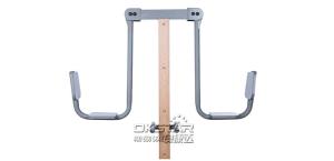 China outdoor exercise equipment park wood outdoor leg press machine wholesale