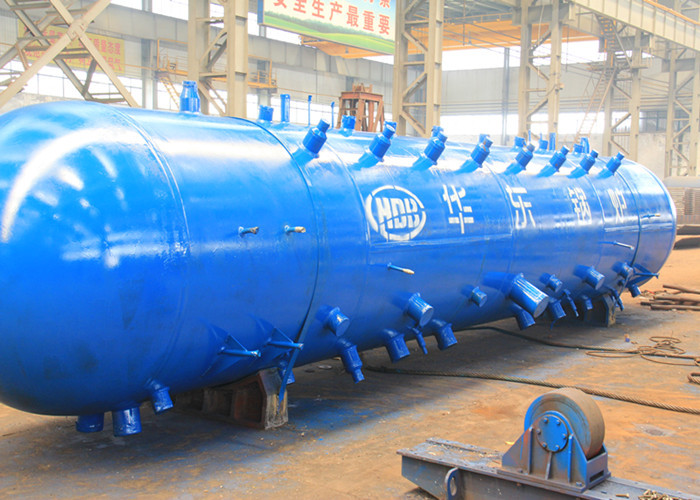 CFB Coal Fired Horizontal Boiler Steam Drum Alloy Steel structure