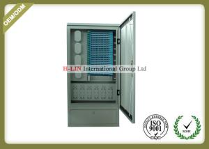 China 288 Cores Outdoor Fiber Distribution Cabinet SMC Material Anti - Erosion High Intensity wholesale