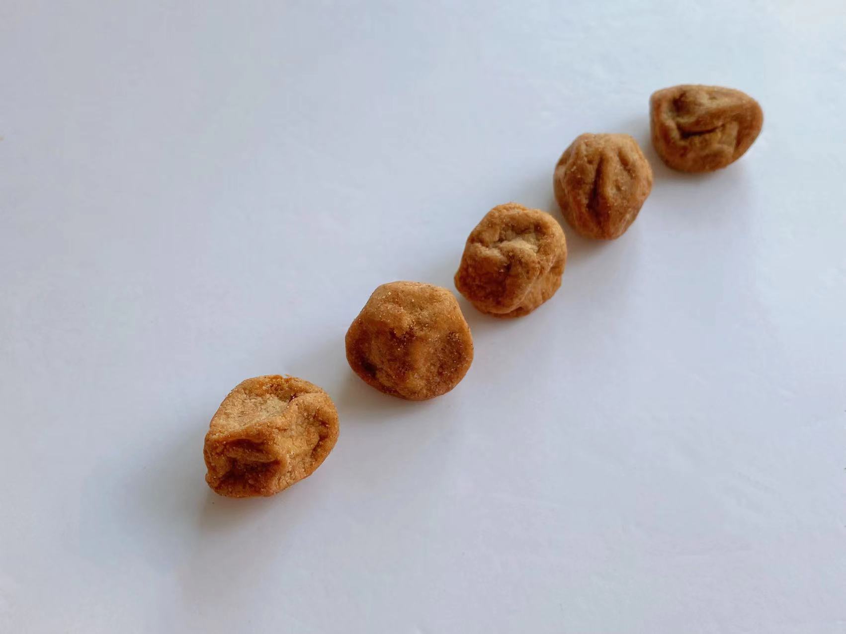 Ravioli Coated Peanut Butter Crackers