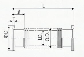 Single Crystal Furnace Welded Bellow DN5-DN300 For Accelerator And Vacuum Industry
