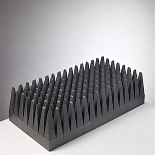 Electrical Microwave Rf Absorber Foam Pyramidal For EMC Testing Room And RF Box