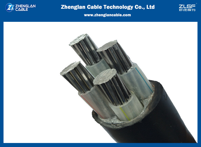 XLPE PVC Insulated Unarmoured Underground Power Cable 4 Cores 50mm 95mm 120mm 150mm