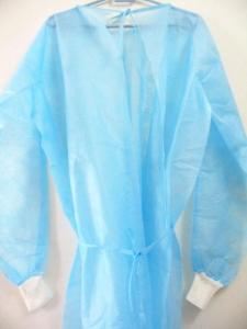 China Thickness 0.02mm Disposable Hospital Gowns , Disposable Medical Gowns Multi Color wholesale