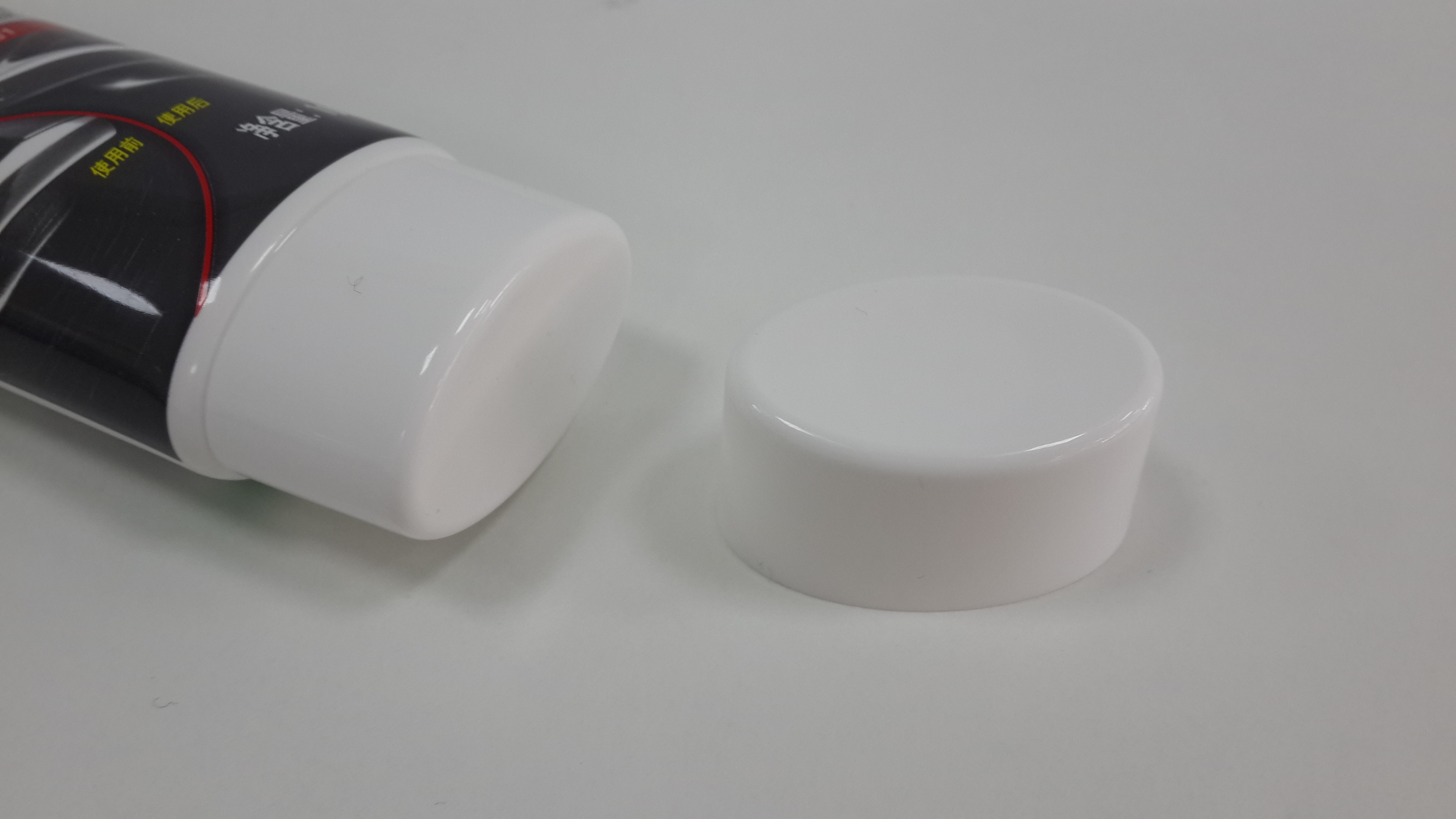 100ml Plastic Laminated Flat Oval Tube With Good Barrier 125 Length 5 Color
