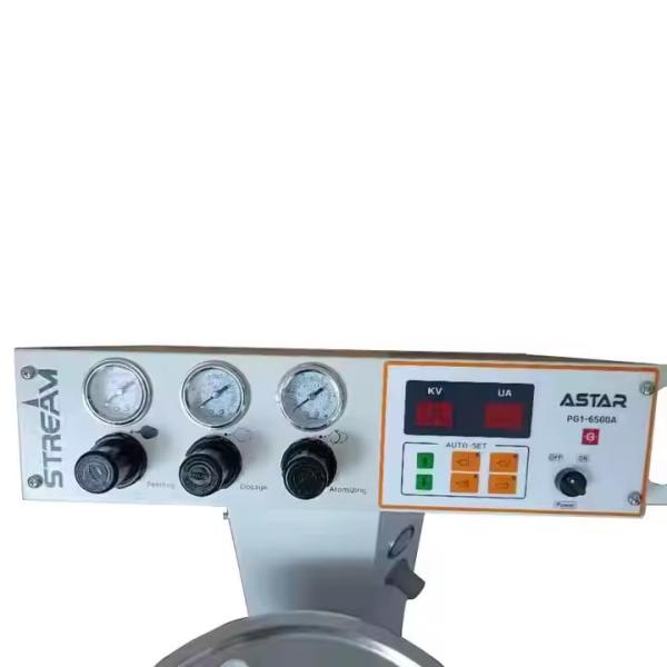 12V Electrostatic Powder Coating Machine For Wheels Steel Substrate