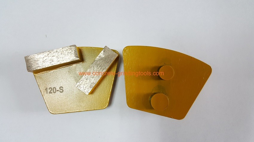 Floor Grinder Concert Grinding Disc 40*10*10 Double Bar Segment