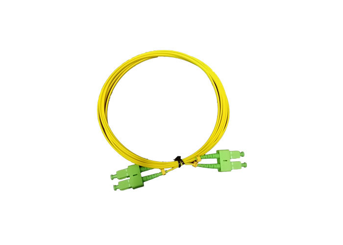 APC Polishing 0.2dB 3.0mm Fiber Optic Patch Cord