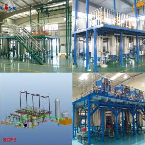 China 200m2 200L×3 Supercritical Fluid CO2 Extraction Machine wholesale