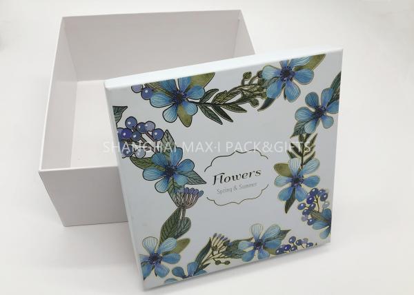Promotional Embossed Branded Gift Boxes Jewellery Cosmetic Package UV Printing
