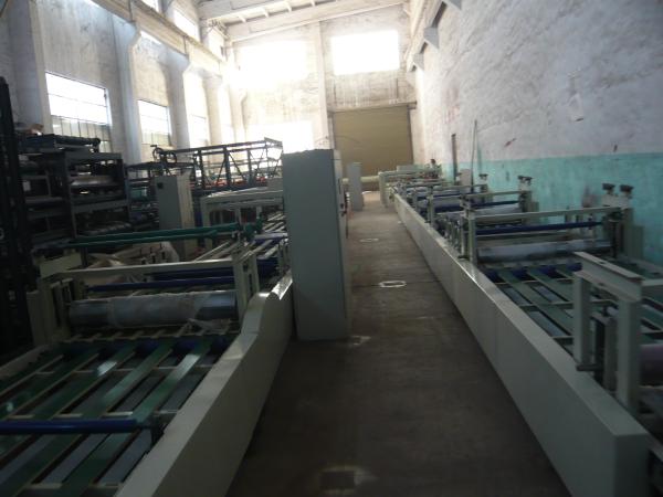 Semi Automatic Fiber Glass Magnesium Oxide Sheet Construction Material Making