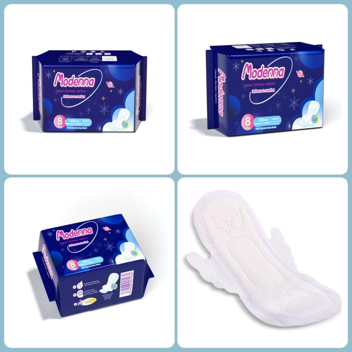 Woman Herbal Sanitary Napkin Anion Chip Mint Max Sanitary Pad