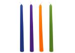 8 Inch 10 Inch Colored Beeswax Taper Candles Christmas Gold For Dinner