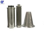 Stainless steel 316L hydraulic oil folding screen sintered cartridge filter