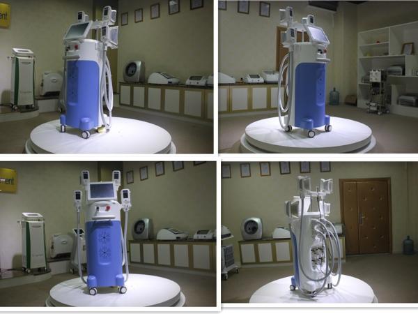 High quality cryolipolysis body slimming machine with 4 cryo handles