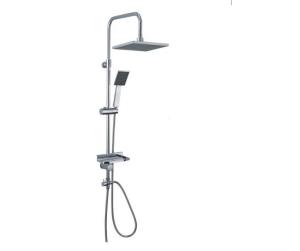 China Soft Touch Bathroom Shower Set Exposed Bath With Hand Shower wholesale