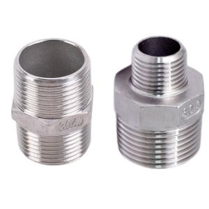China Male Connection Stainless Steel 201 304 NPT/BSPP/BSPT Threaded Pipe Fitting for Hydraulic Plumbing wholesale