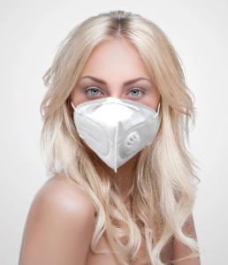 China Eco Friendly KN95 Respirator Face Mask With Valve Personal Respiratory Protection wholesale