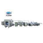 Width 1200mm Complete Hard Biscuit Cookies Production Line 100~250kgs/H
