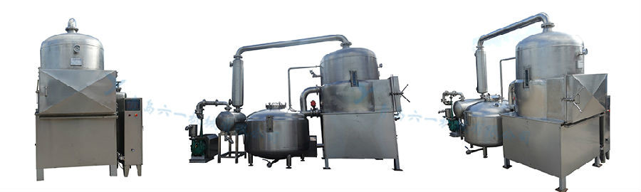 Commercial Vacuum Frying Machine Low Temperature Environment Friendly