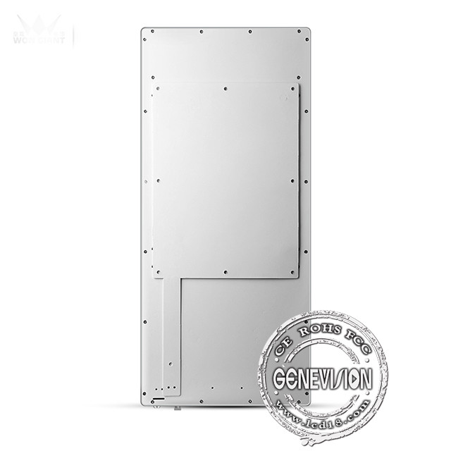 Elevator Digital Signage 18.5'' Android Advertising Display With Double Screen Wall Mountable