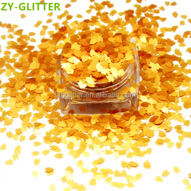 Ready to Ship Customizable Glitter Leaf Christmas Decorations and Garland Diy OEM Function Slow Flashing
