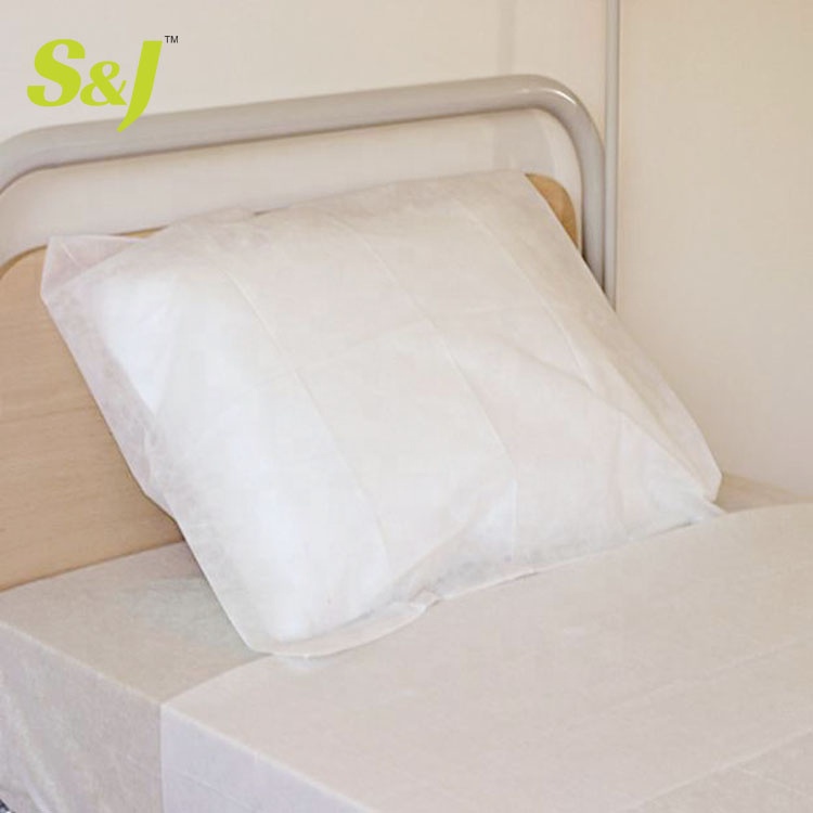High Quality Disposable non woven pillow cover for hotel hospital SPA disposable pillow cover