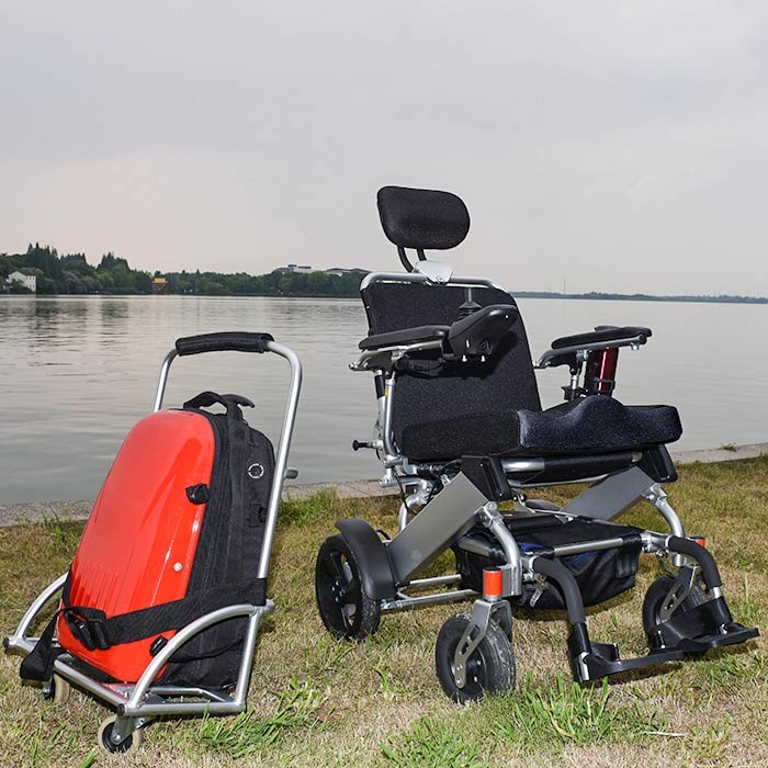 Airport 36km Multifunction Foldable Electric Wheelchair