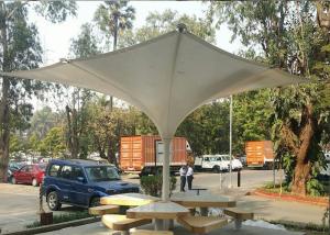 China Outside Garden Tulip Umbrella Luxury Customized Retractable Stable Structure wholesale