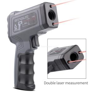 China Kaemeasu Emissivity Adjustable Temperature Infrared Laser Thermometer Gun wholesale